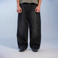 UNISEX SUPER BAGGY - WASHED BLACK