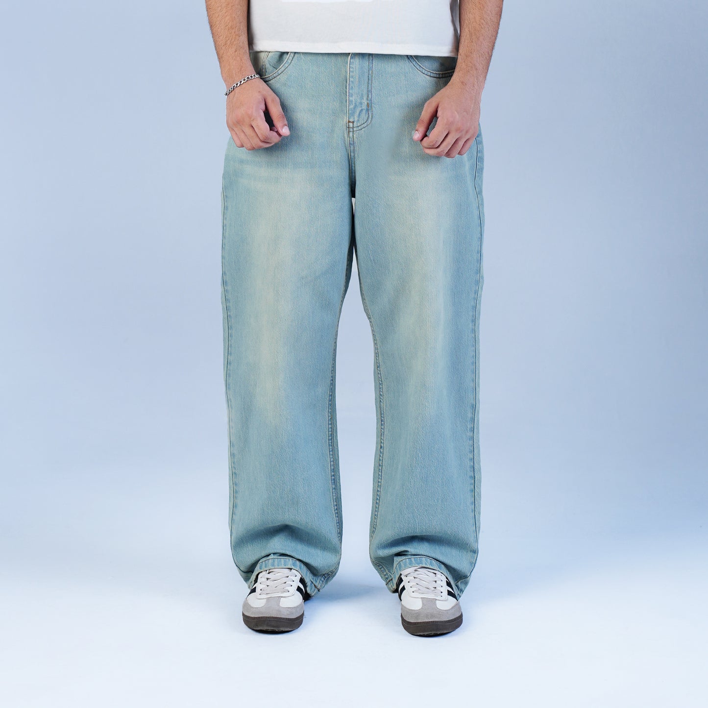 UNISEX BAGGY - ICE BLUE